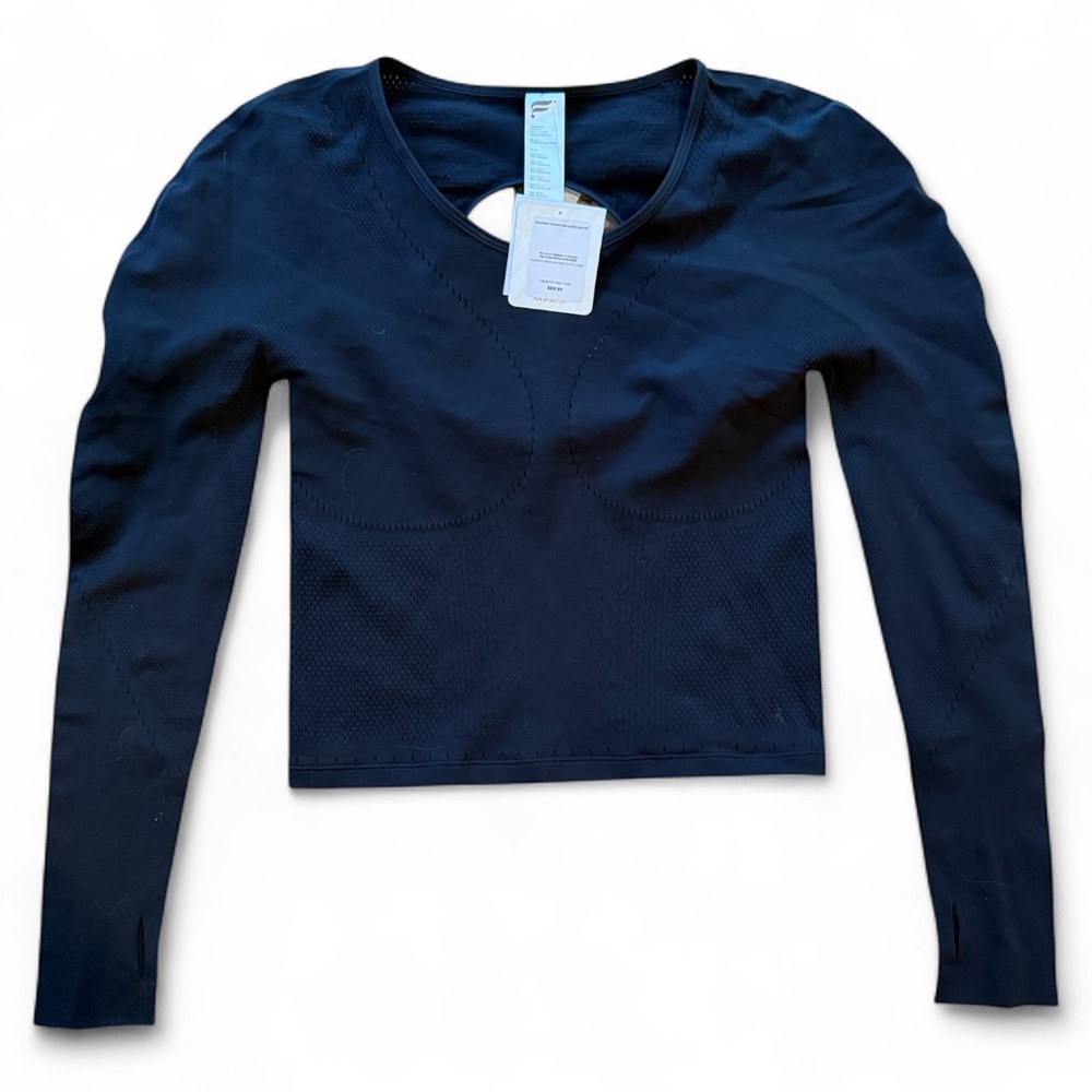 Fabletics Black Long Sleeve Tee